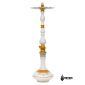 Amazon Hookah Luxury Gold White