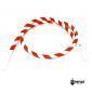 Matt Striped -Red-White