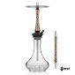 Union Hookah Sleek Flower Black