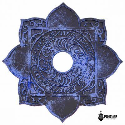Plato Arabe Azul