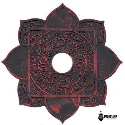 Plato Arabe Rojo
