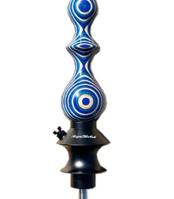 Regal Hookah Queen Diamond Wood Greek Eye - Imagen 1