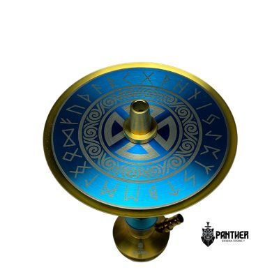 Mr. Shisha Valhalla Gold Blue - Imagen 3