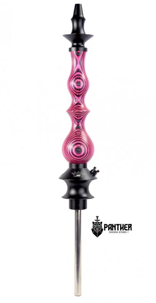 Regal Hookah Queen Diamond Wood Pink